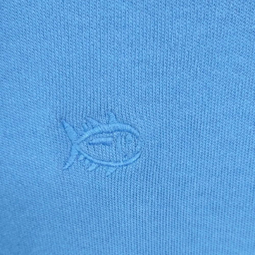 Southern Tide, Size M,Men's Blue Quarter-Zip Sweater - Picture 6 of 17
